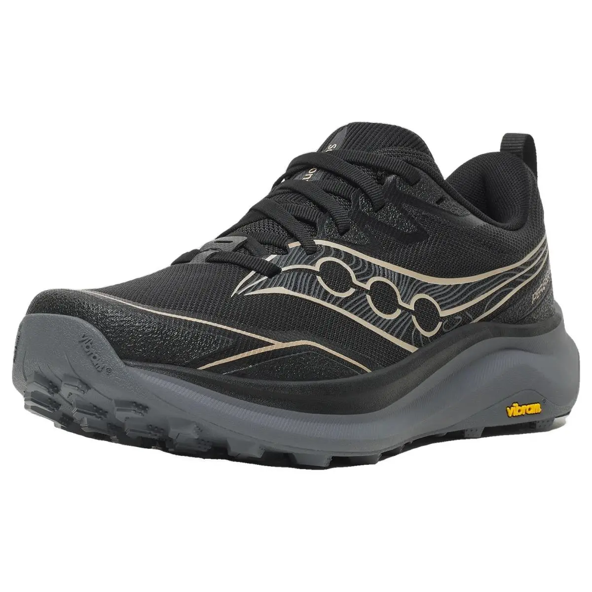 Saucony shoes - Peregrine 16 - Peregrine - S11066-100 - Black/Carbon 2