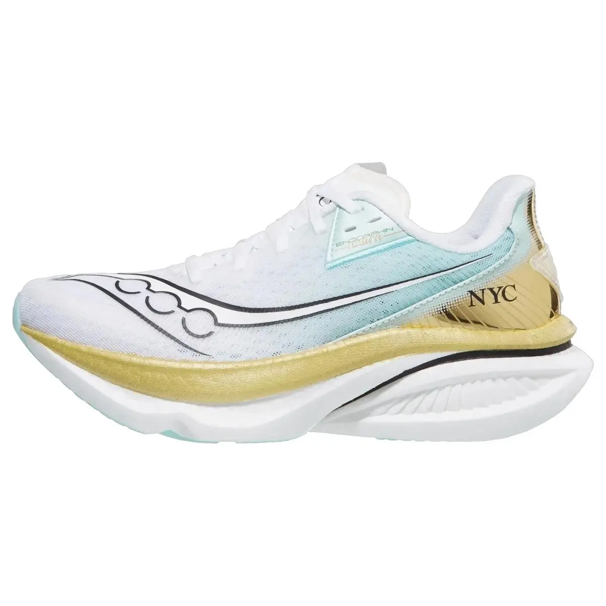 Saucony shoes - Endorphin Azura - Endorphin Azura - S101348-1038 - White/Gold 5
