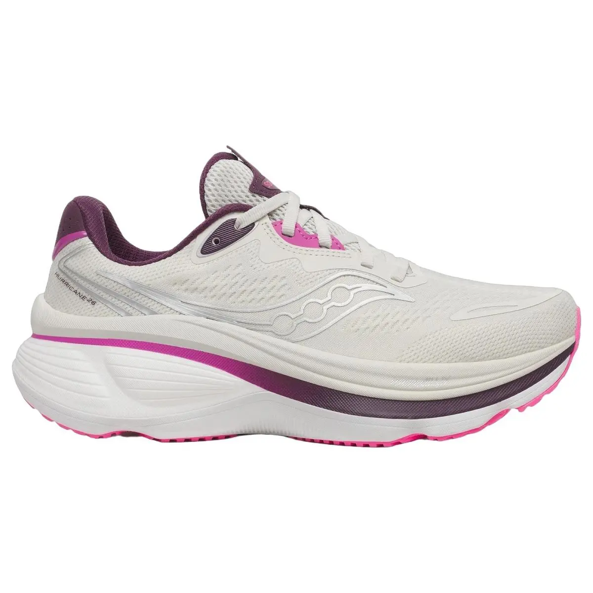 Saucony shoes - Hurricane 26 - Hurricane - S101106-1008 - Quartz/Eggplant 6