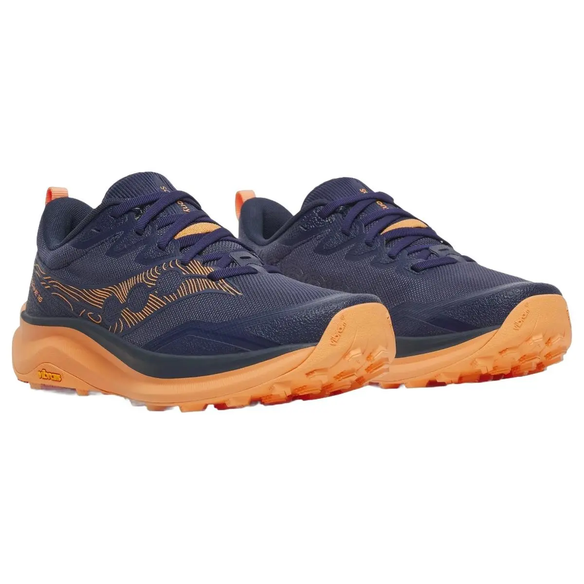 Saucony shoes - Peregrine 16 - Peregrine - S101577-1012 - Naval/Persian 1