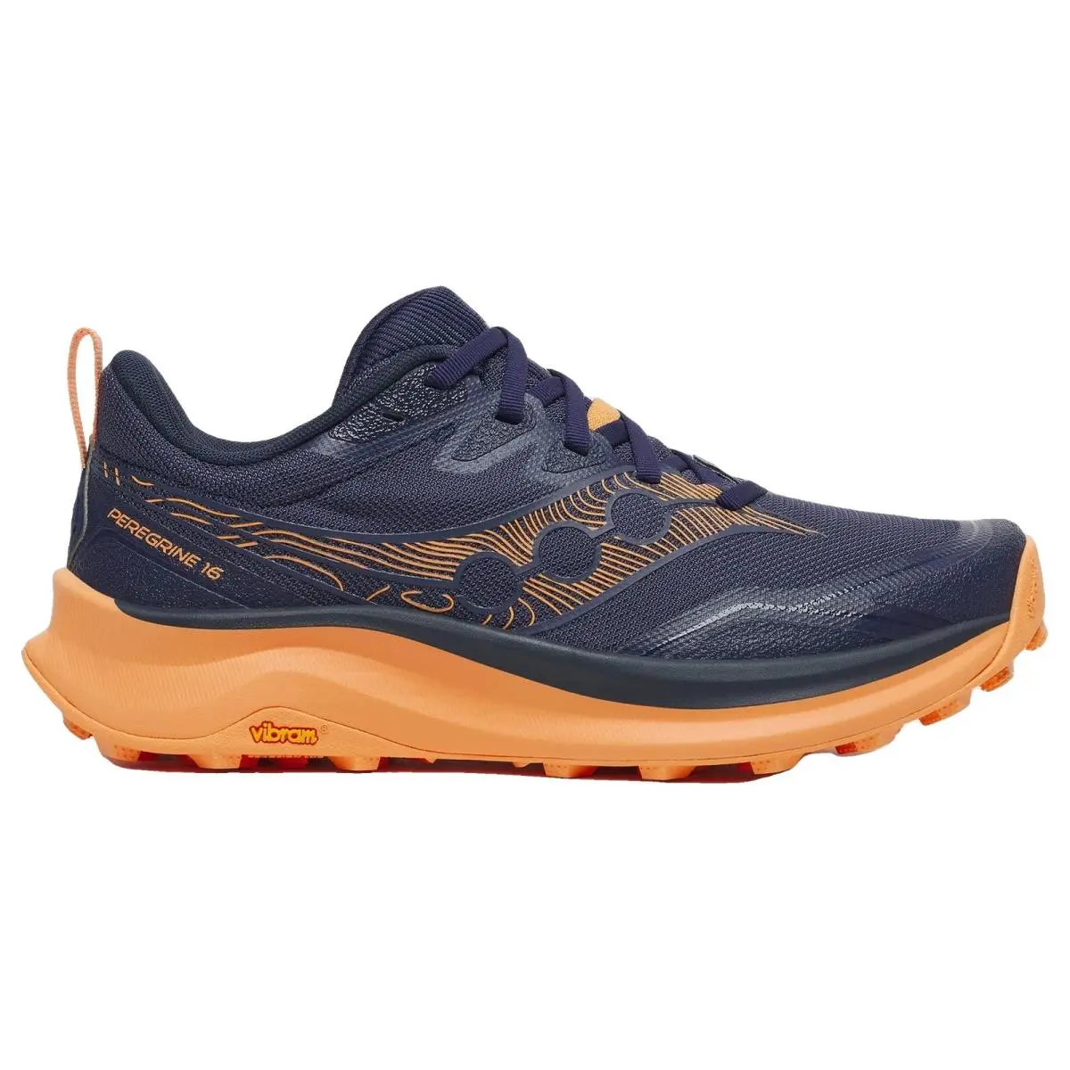Saucony shoes - Peregrine 16 - Peregrine - S101577-1012 - Naval/Persian 6