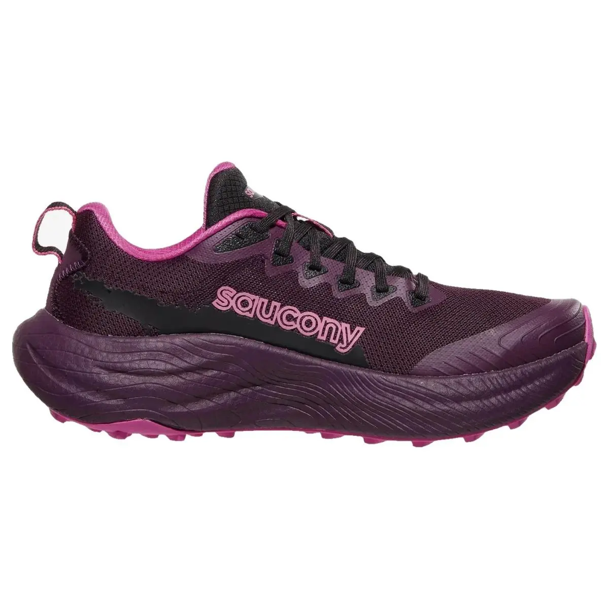Saucony shoes - Ride Tr3 - Ride - S101082-1006 - Eggplant/Black 7