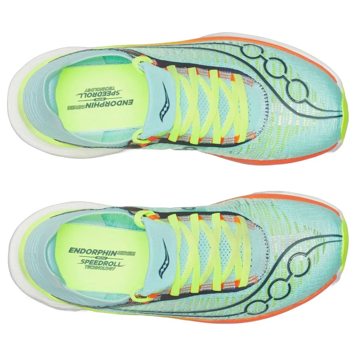 Saucony shoes - Endorphin Elite 2 - Endorphin Elite - S30994-131 - Splash/Fire 9