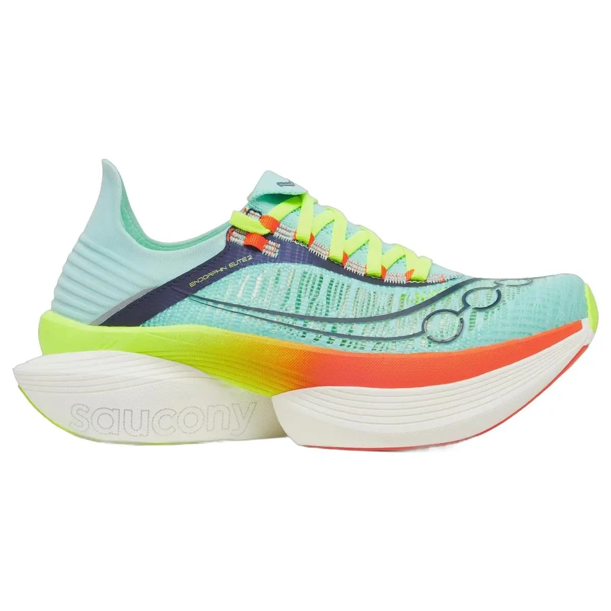 Saucony shoes - Endorphin Elite 2 - Endorphin Elite - S30994-131 - Splash/Fire 6