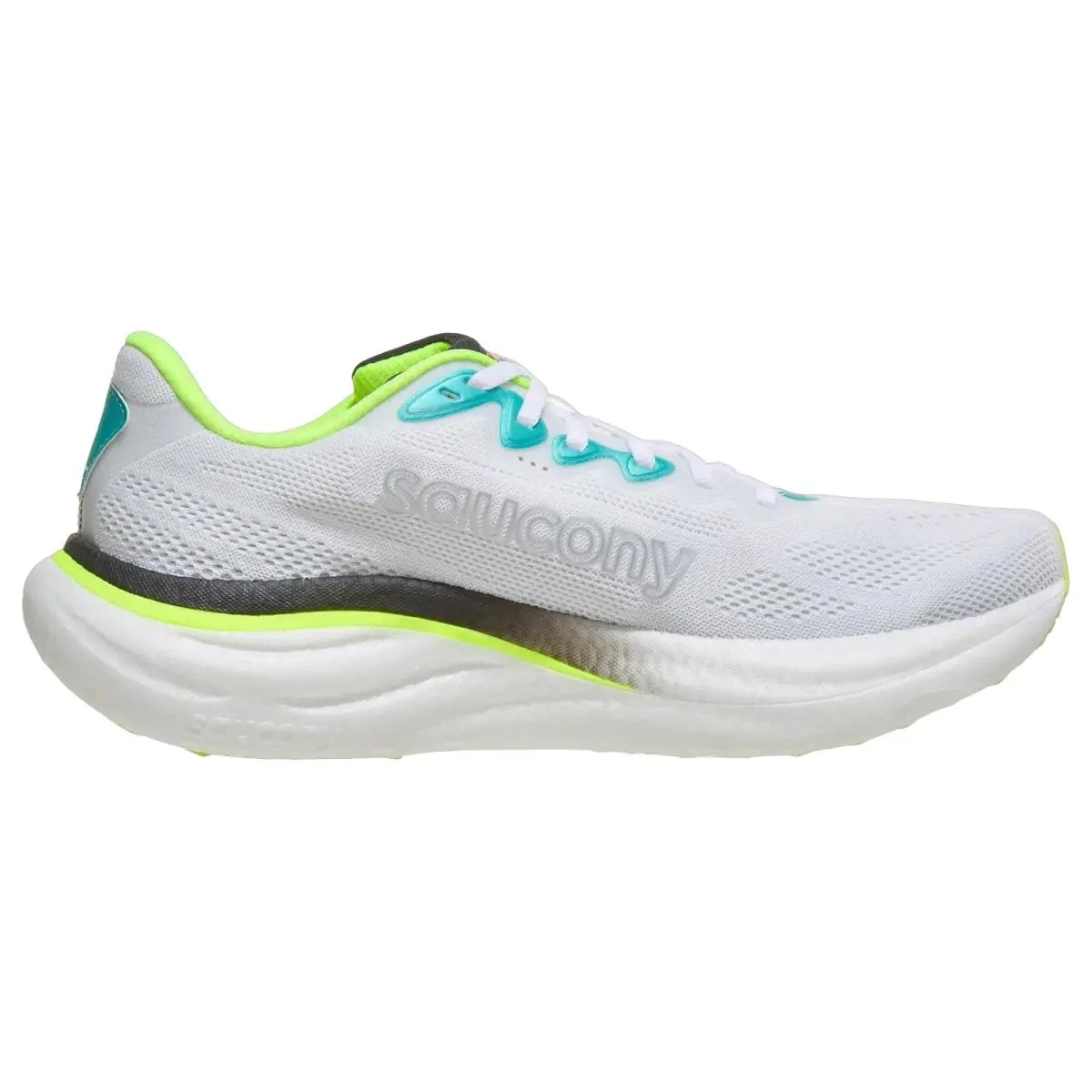 Saucony shoes - Ride 19 - Ride - S101566-1036 - White/Citron 7