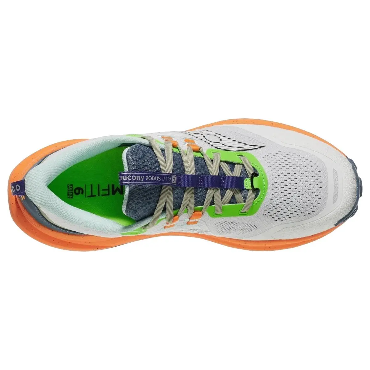 Saucony shoes - Xodus Ultra 4 - Xodus Ultra - S21032-150 - White/Tumeric 8