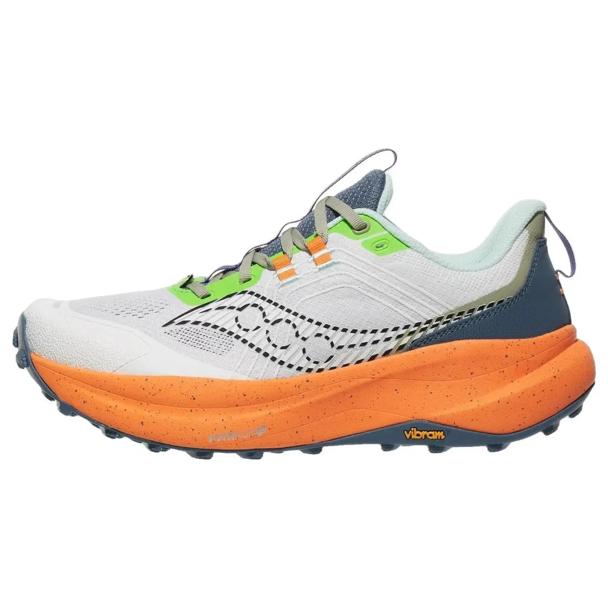 Saucony shoes - Xodus Ultra 4 - Xodus Ultra - S21032-150 - White/Tumeric 5