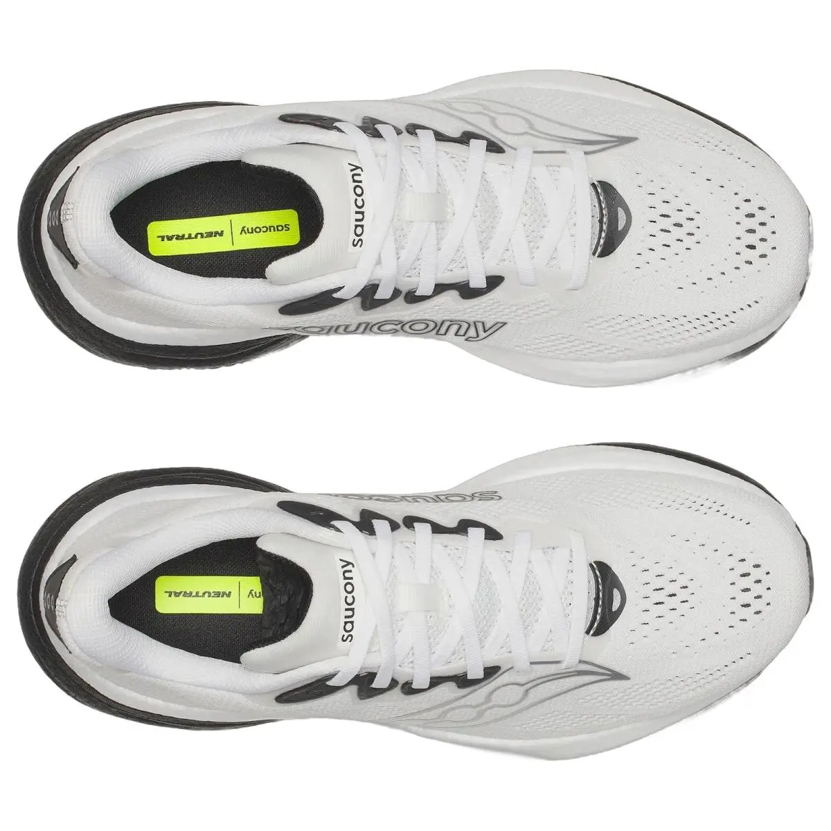 Saucony shoes - Ride 19 - Ride - S21055-103 - White/Black 3