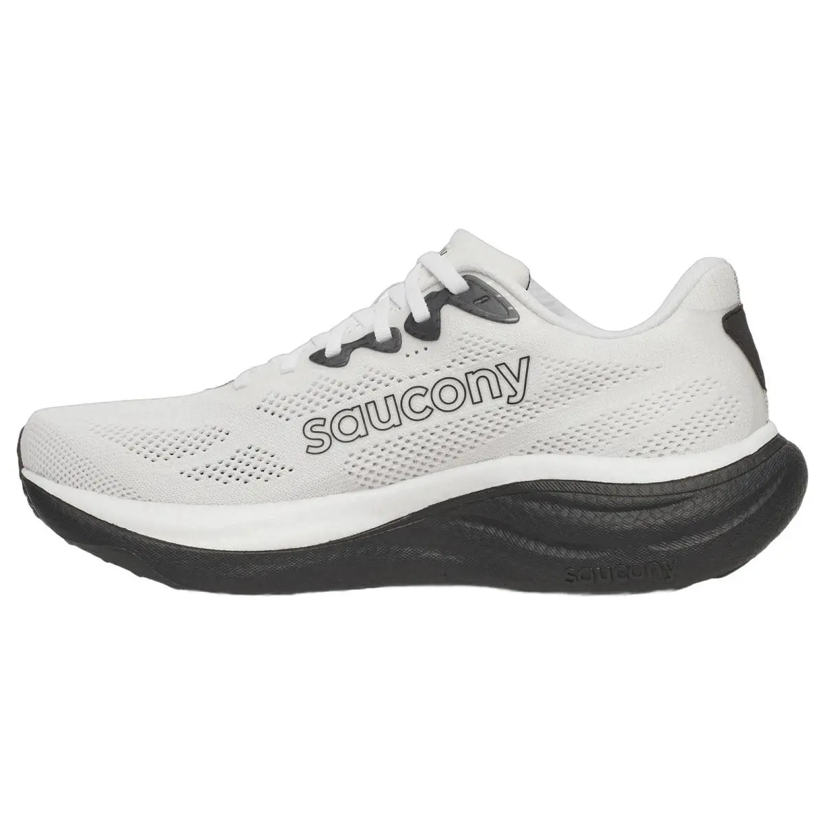 Saucony shoes - Ride 19 - Ride - S21055-103 - White/Black 8
