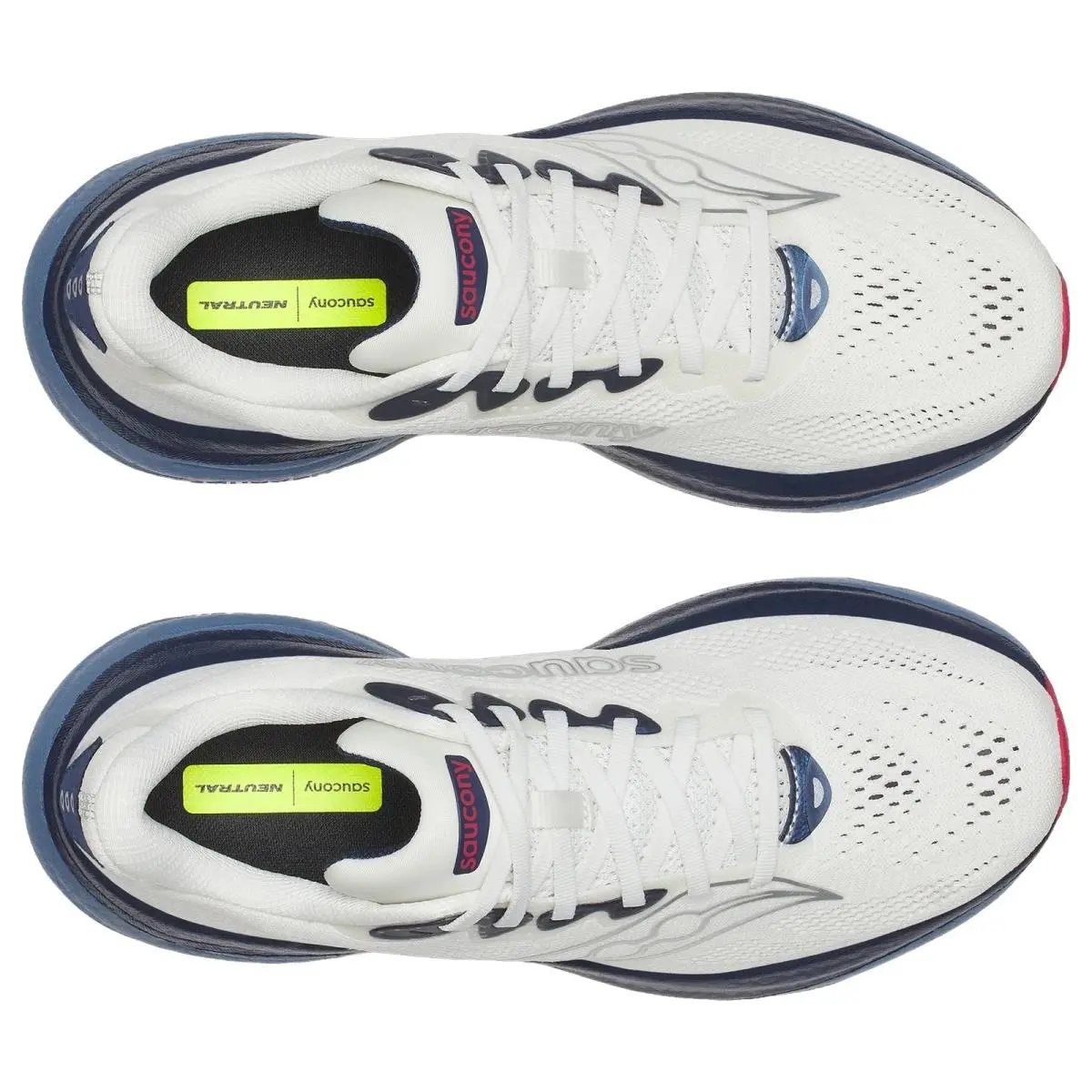Saucony shoes - Ride 19 - Ride - S21055-146 - Ivory/Storm 2