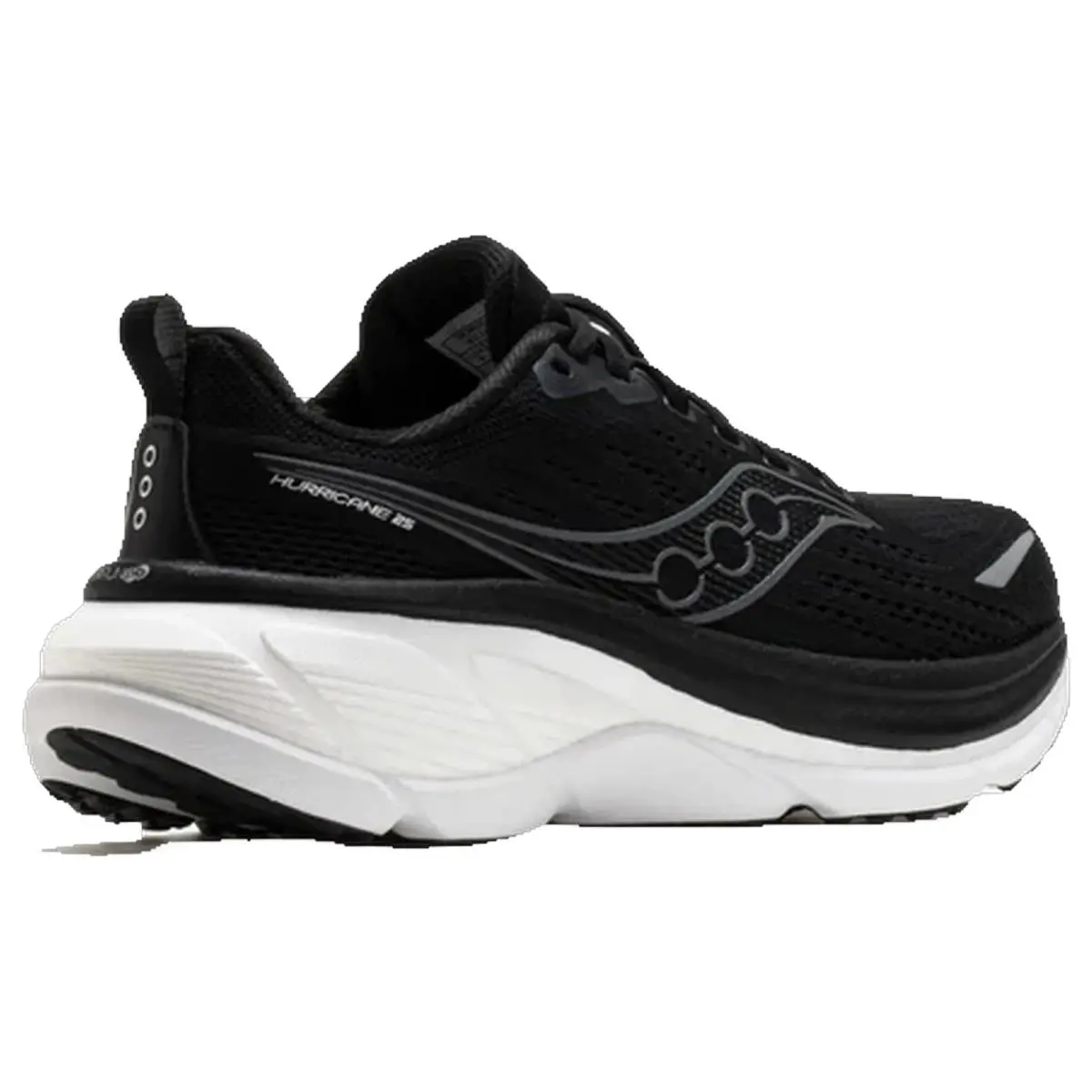 Saucony shoes - Saucony Hurricane 25 Wide - Hurricane Wide - S21026-200 - Black/White 3