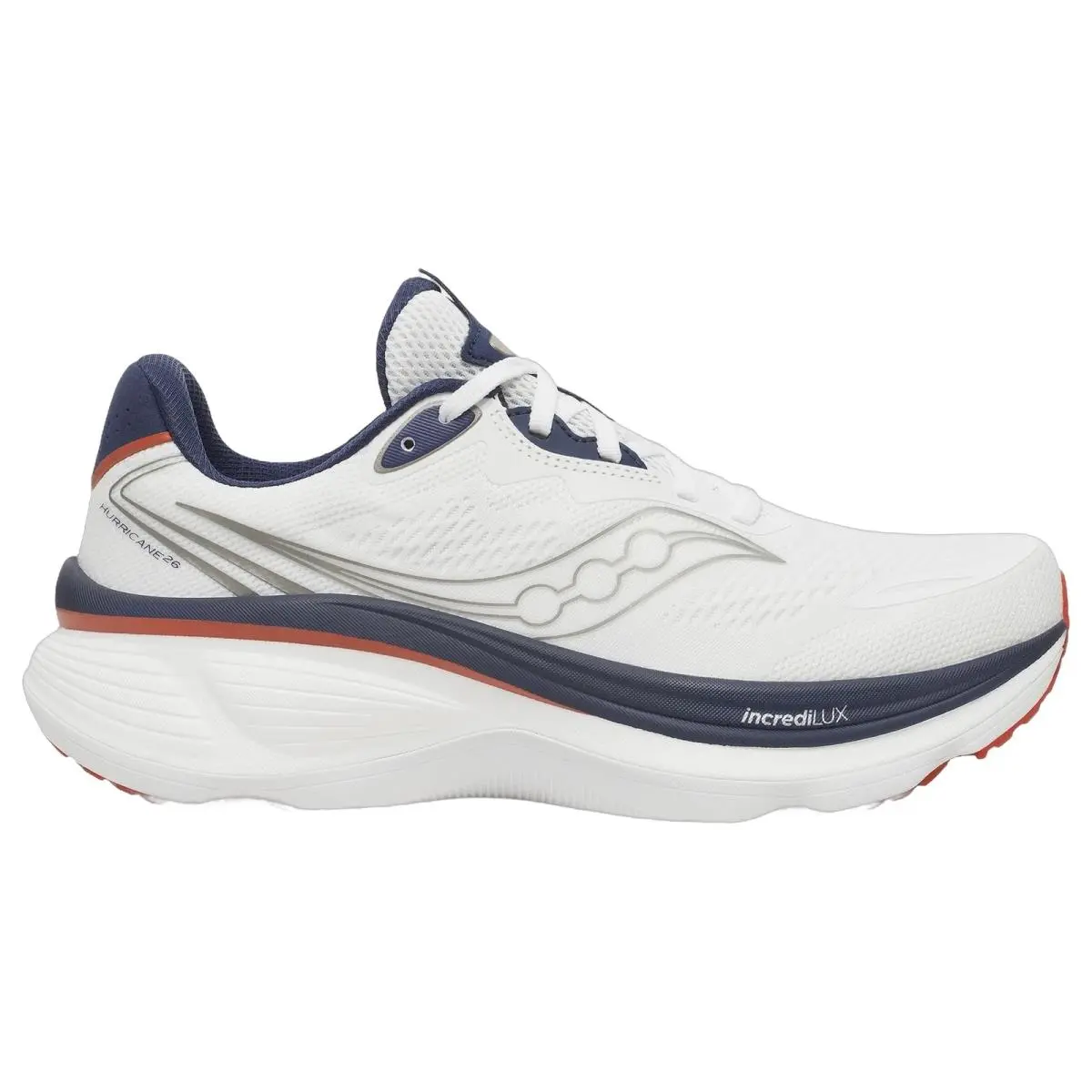 Saucony shoes - Hurricane 26 - Hurricane - S101098-1005 - White/Naval 6