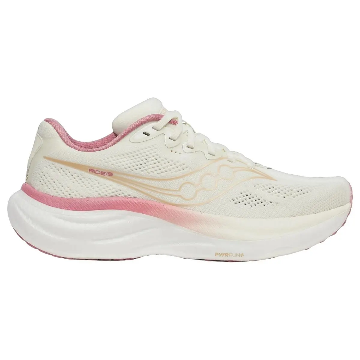 Saucony shoes - Ride 19 - Ride - S11055-142 - Vanilla/Mauve 6
