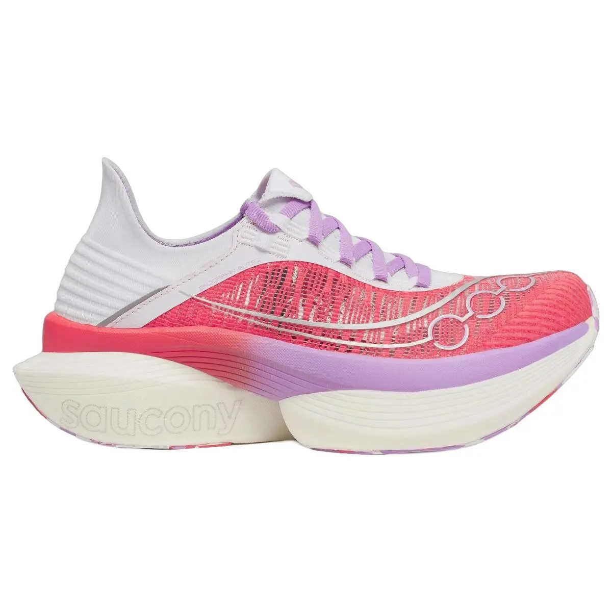 Saucony shoes - Endorphin Elite 2 - Endorphin Elite - S30994-344 - Coral/White 7