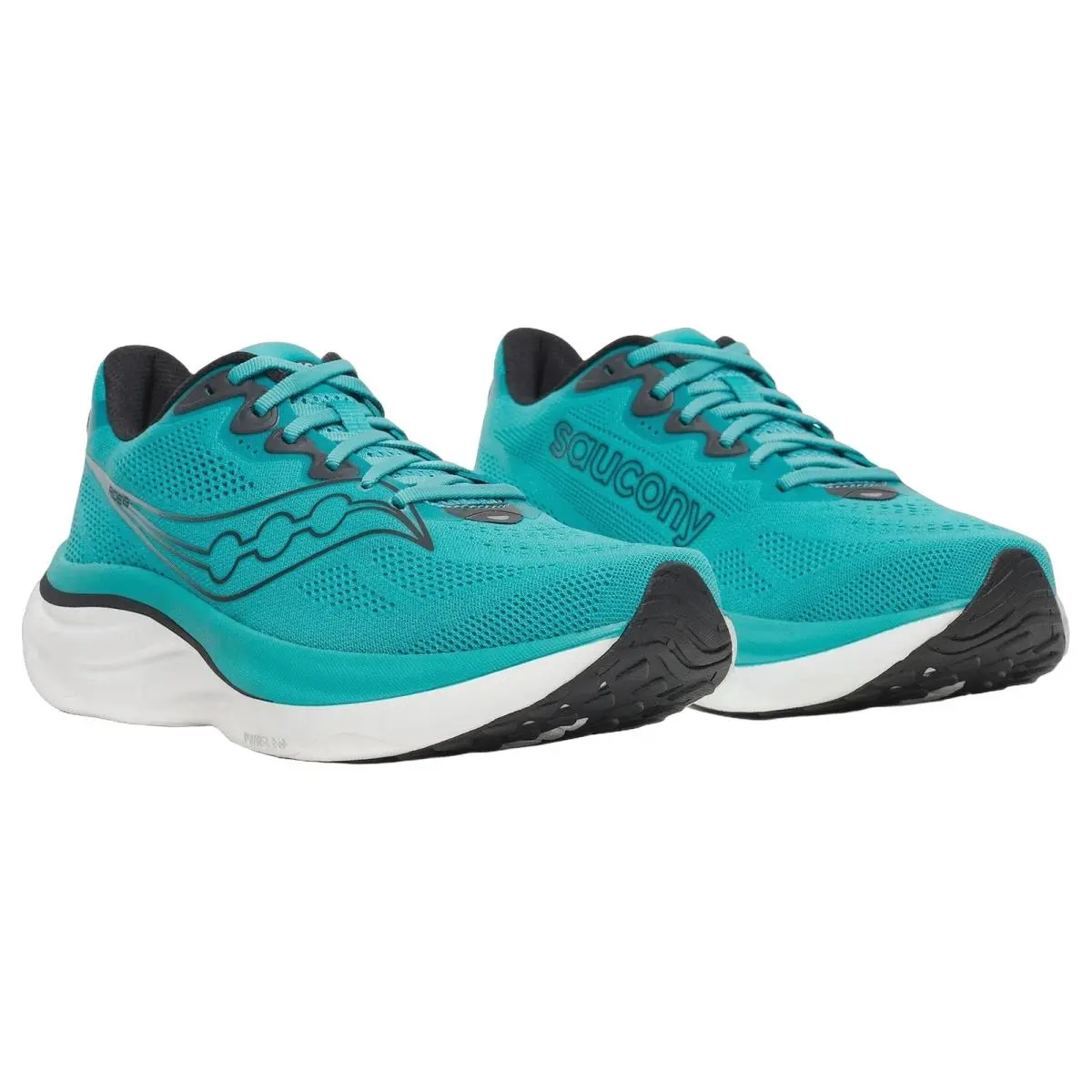 Saucony shoes - Ride 19 - Ride - S101566-1004 - Tranquil/Black 8