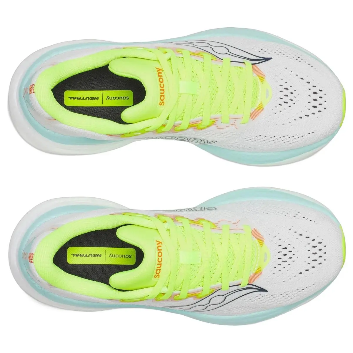 Saucony shoes - Ride 19 - Ride - S11055-131 - White/Splash 2