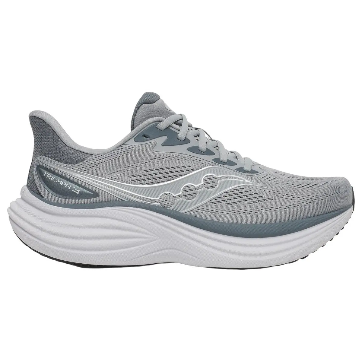 Saucony shoes - Triumph 24 - Triumph - S100997-1028 - Fossil/Gunmetal 6
