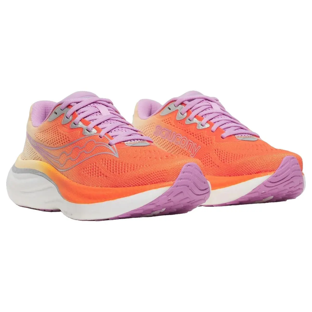Saucony shoes - Ride 19 - Ride - S11055-126 - Fire/Orchid 1