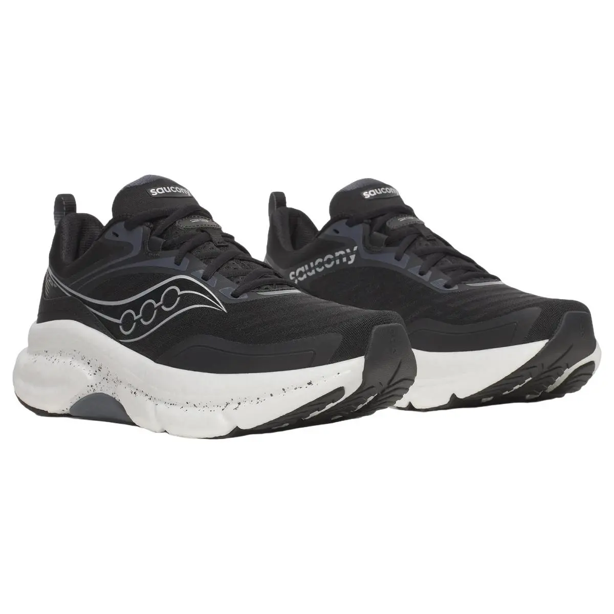 Saucony shoes - Saucony Omni ST 23 Wide - S21072-100 - Black/Silver 1