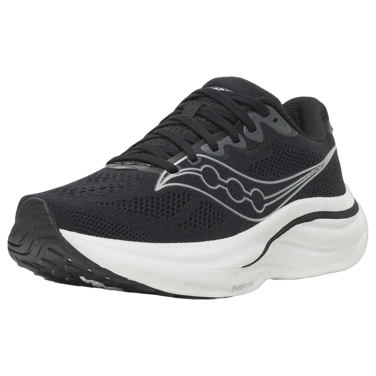 Saucony shoes - Ride 19 - Ride - S11055-100 - Black/Silver 2
