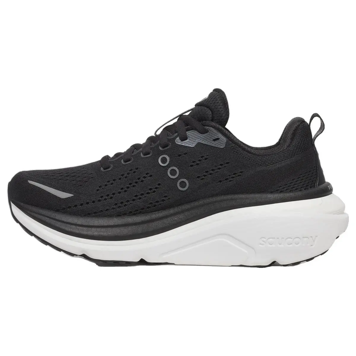 Saucony shoes - Saucony Hurricane 25 Wide - Hurricane Wide - S11026-200 - Black/White 0