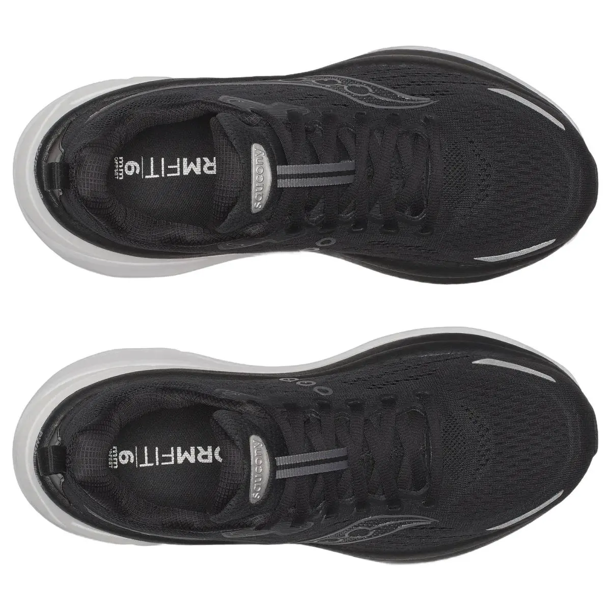 Saucony shoes - Saucony Hurricane 25 Wide - Hurricane Wide - S11026-200 - Black/White 1
