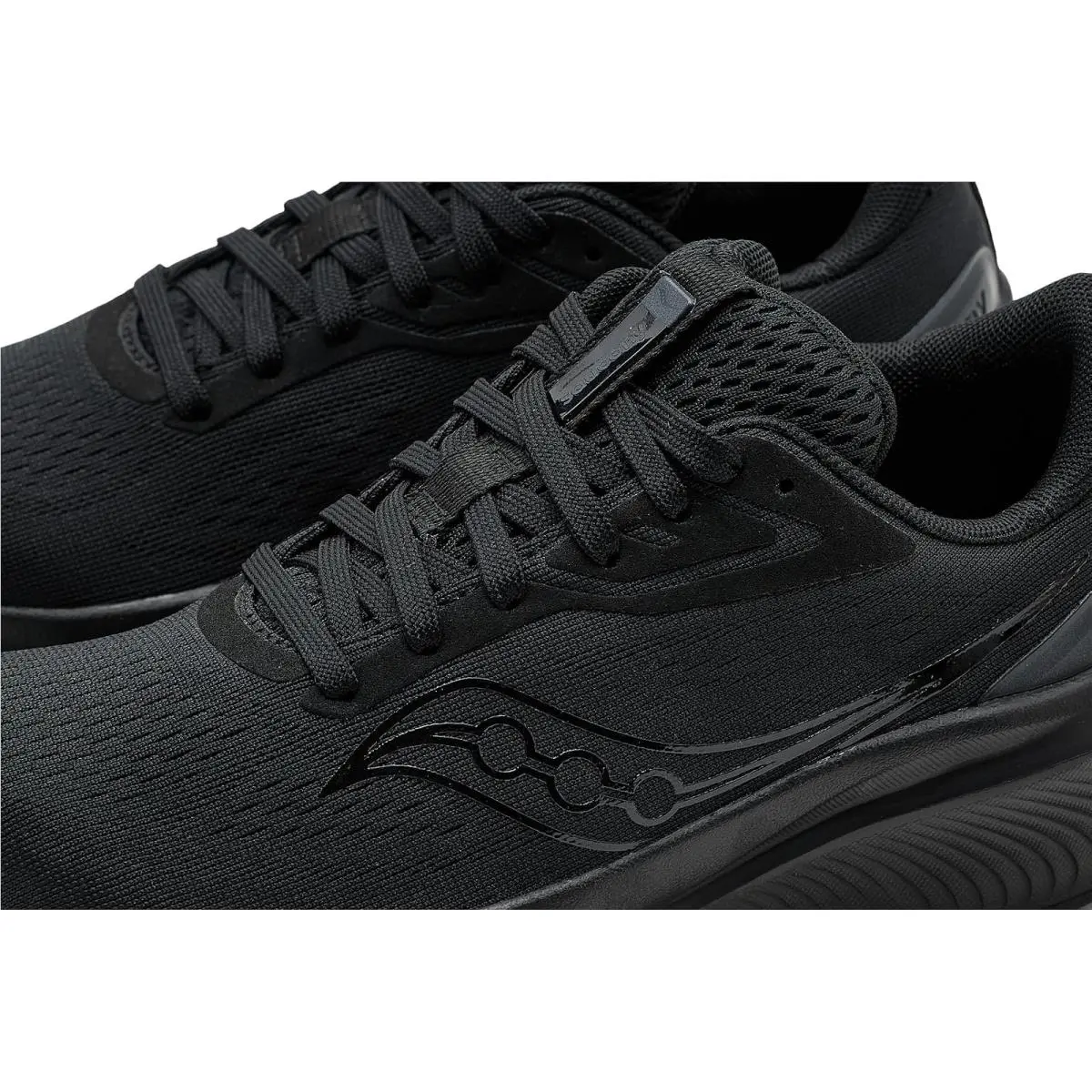 Saucony shoes - Black/Silver 2 25