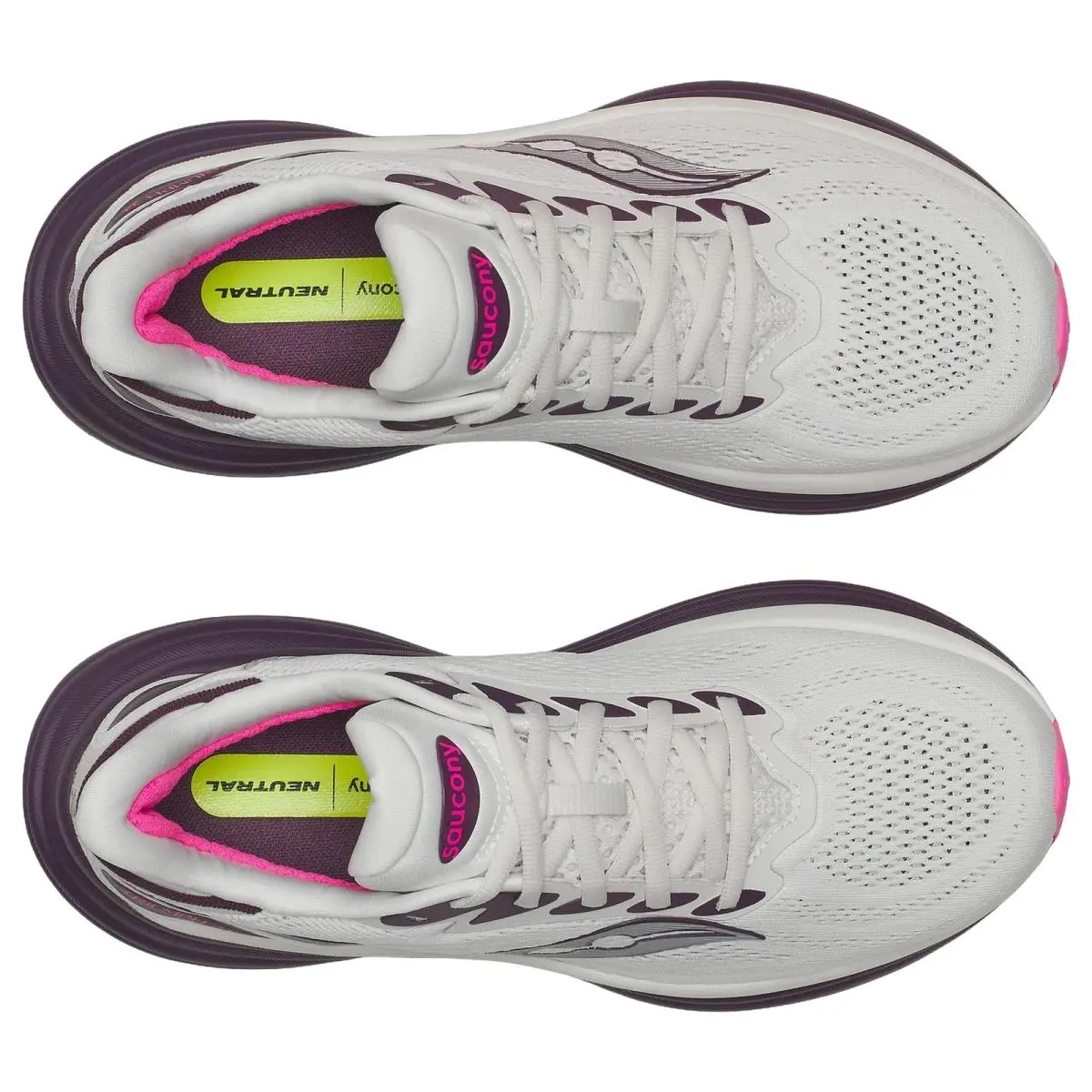 Saucony shoes - Triumph 24 - Triumph - S100999-1014 - Quartz/Eggplant 8