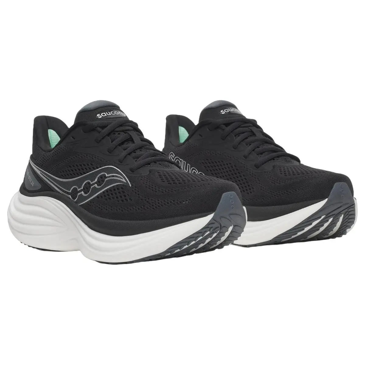 Saucony shoes - Saucony Triumph 24 Wide - Triumph Wide - S100999-1016 - Black/Silver 11