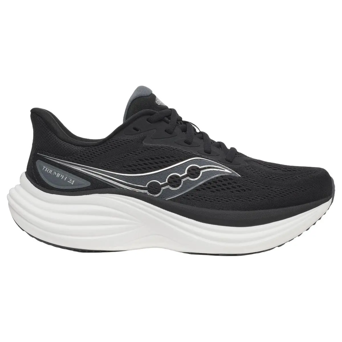 Saucony shoes - Saucony Triumph 24 Wide - Triumph Wide - S100999-1016 - Black/Silver 6