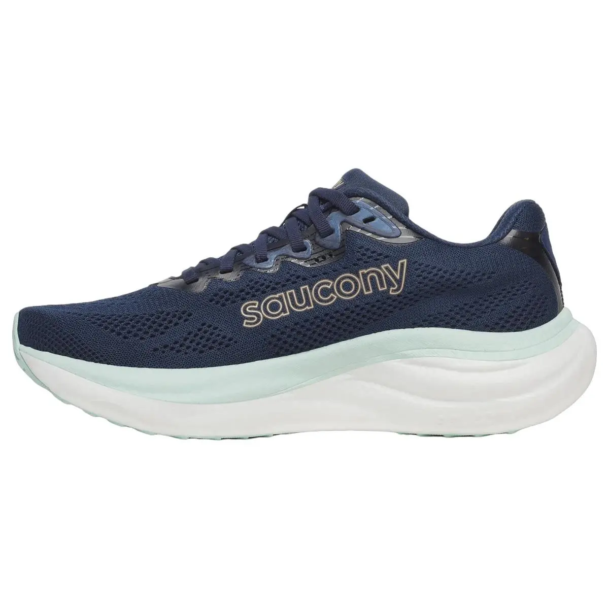 Saucony shoes - Saucony Ride 19 Wide - Ride Wide - S11055-110 - Navy/Aqua 0