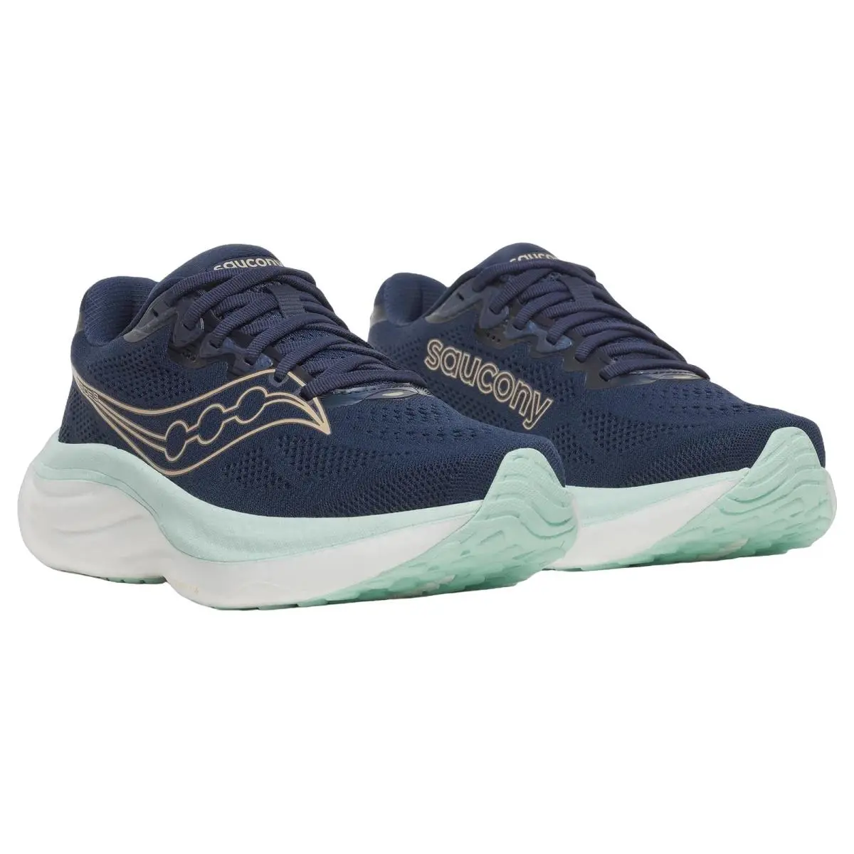 Saucony shoes - Saucony Ride 19 Wide - Ride Wide - S11055-110 - Navy/Aqua 1