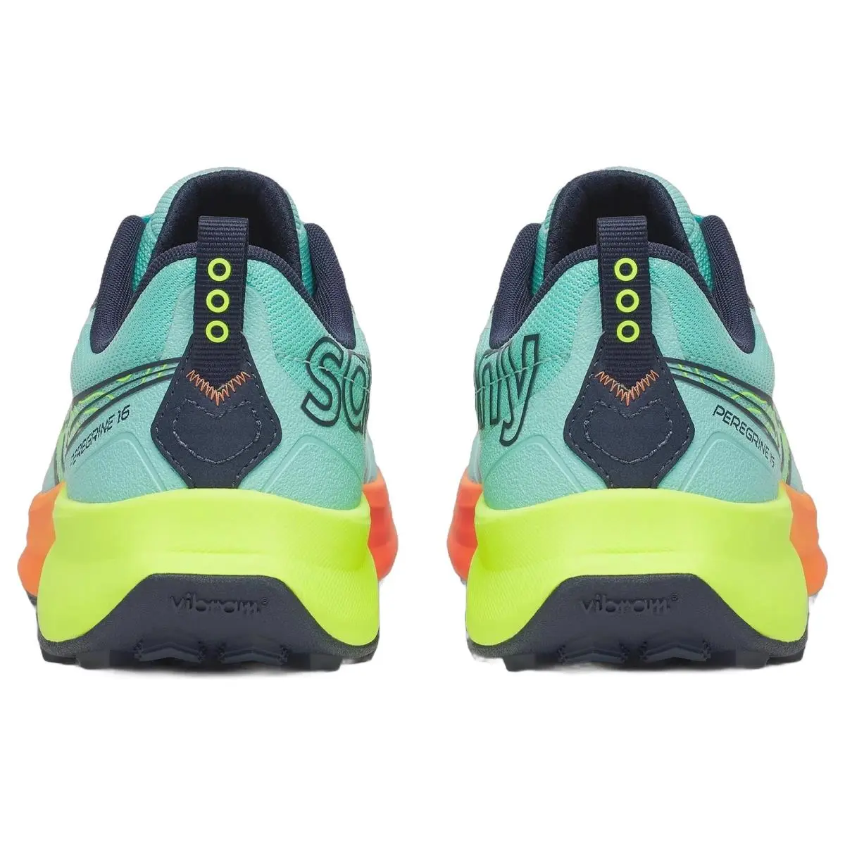 Saucony shoes - Peregrine 16 - Peregrine - S21066-132 - Splash/Citron 3