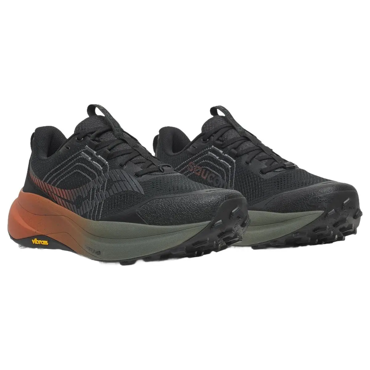 Saucony shoes - Xodus Ultra 4 - Xodus Ultra - S101617-1009 - Black/Rust 11