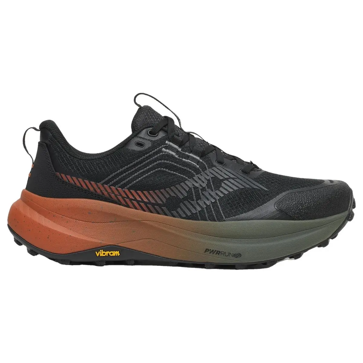 Saucony shoes - Xodus Ultra 4 - Xodus Ultra - S101617-1009 - Black/Rust 6