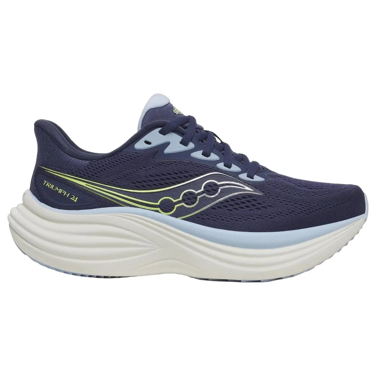 Saucony shoes - Saucony Triumph 24 Wide - Triumph Wide - S100999-1011 - Naval/Quartz 6