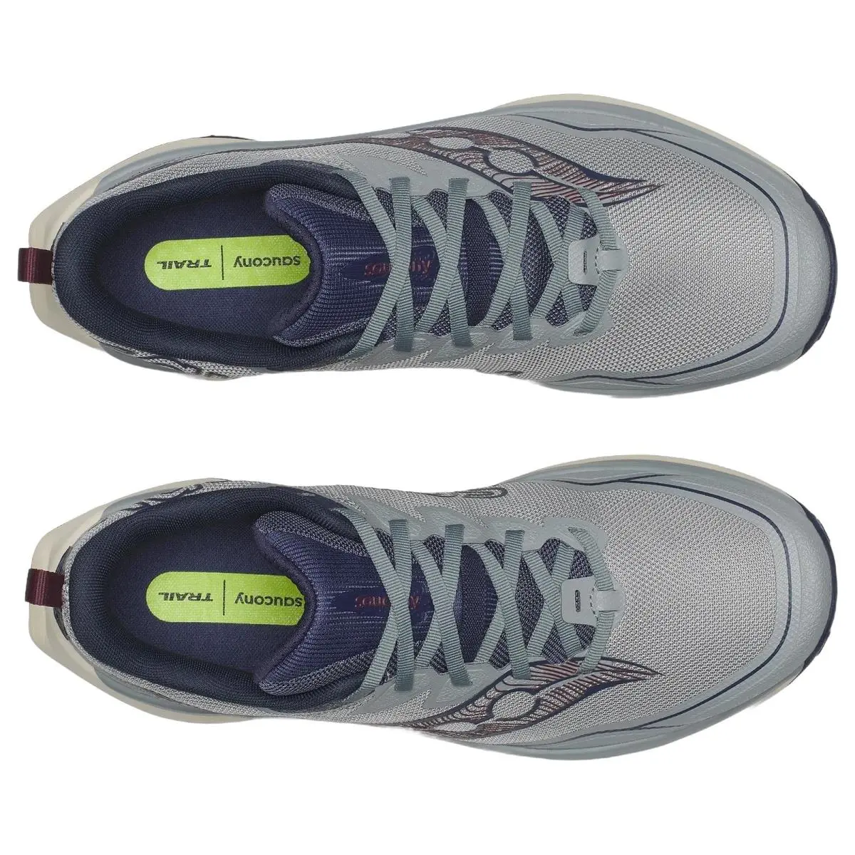 Saucony shoes - Peregrine 16 - Peregrine - S101555-1011 - Fossil/Naval 8