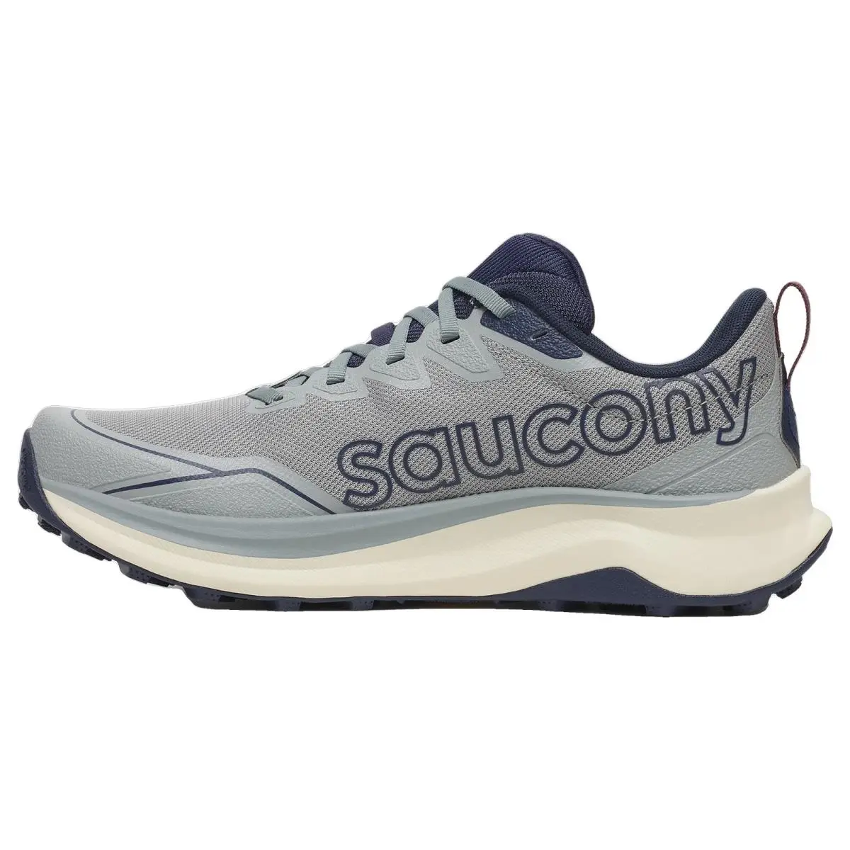 Saucony shoes - Peregrine 16 - Peregrine - S101555-1011 - Fossil/Naval 7