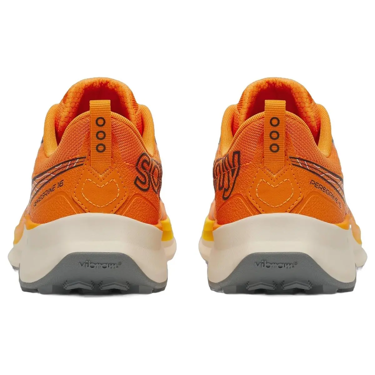 Saucony shoes - Peregrine 16 - Peregrine - S101555-1014 - Fuego/Cyber 10