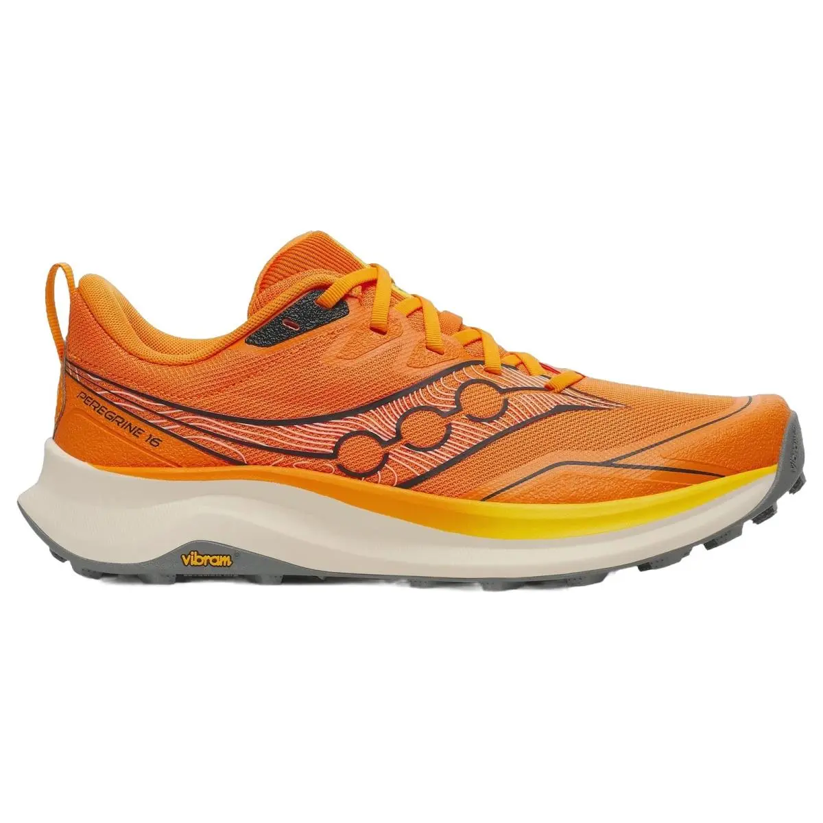 Saucony shoes - Peregrine 16 - Peregrine - S101555-1014 - Fuego/Cyber 6