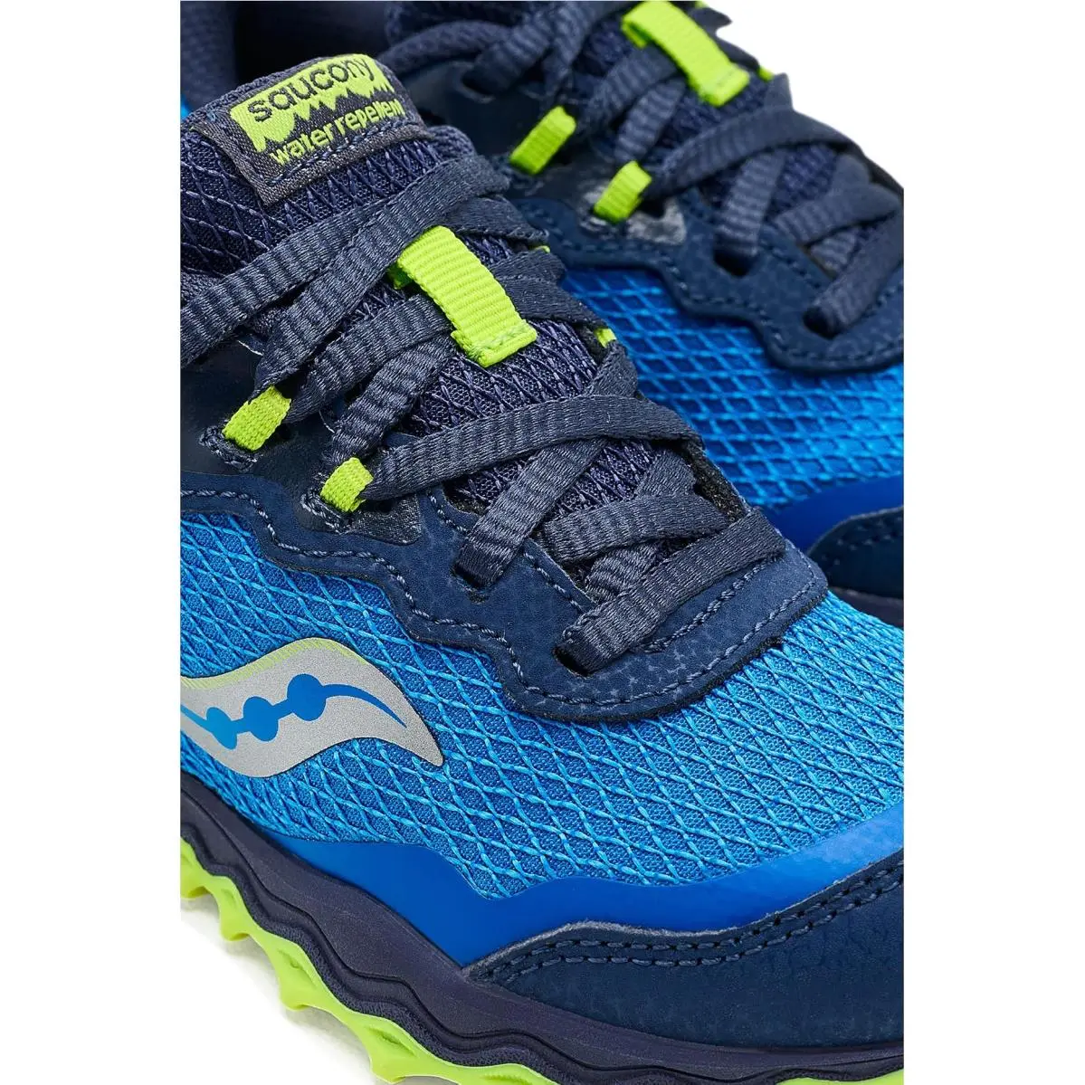 Saucony shoes - Blue/Orange 32