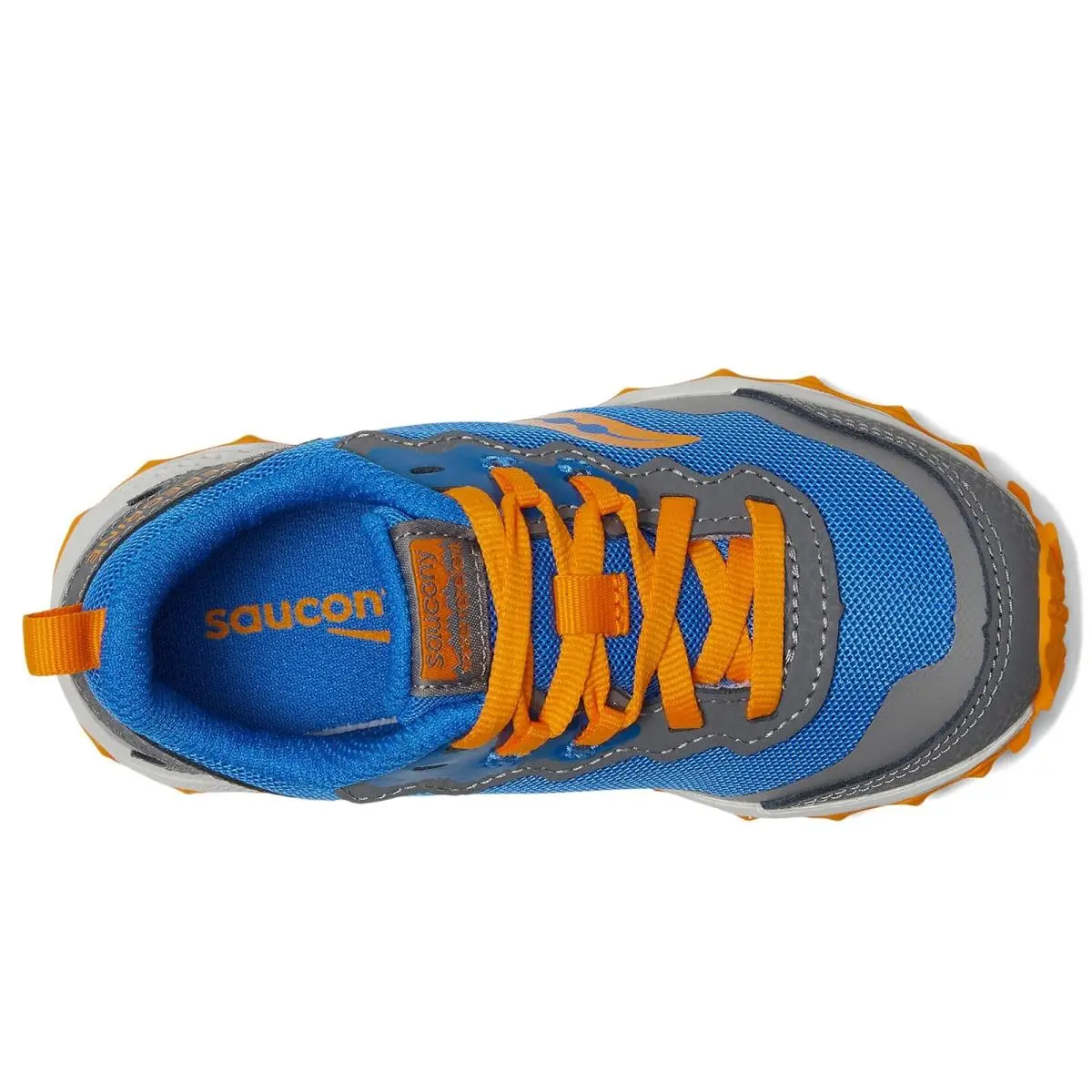 Saucony shoes - Blue/Orange 7