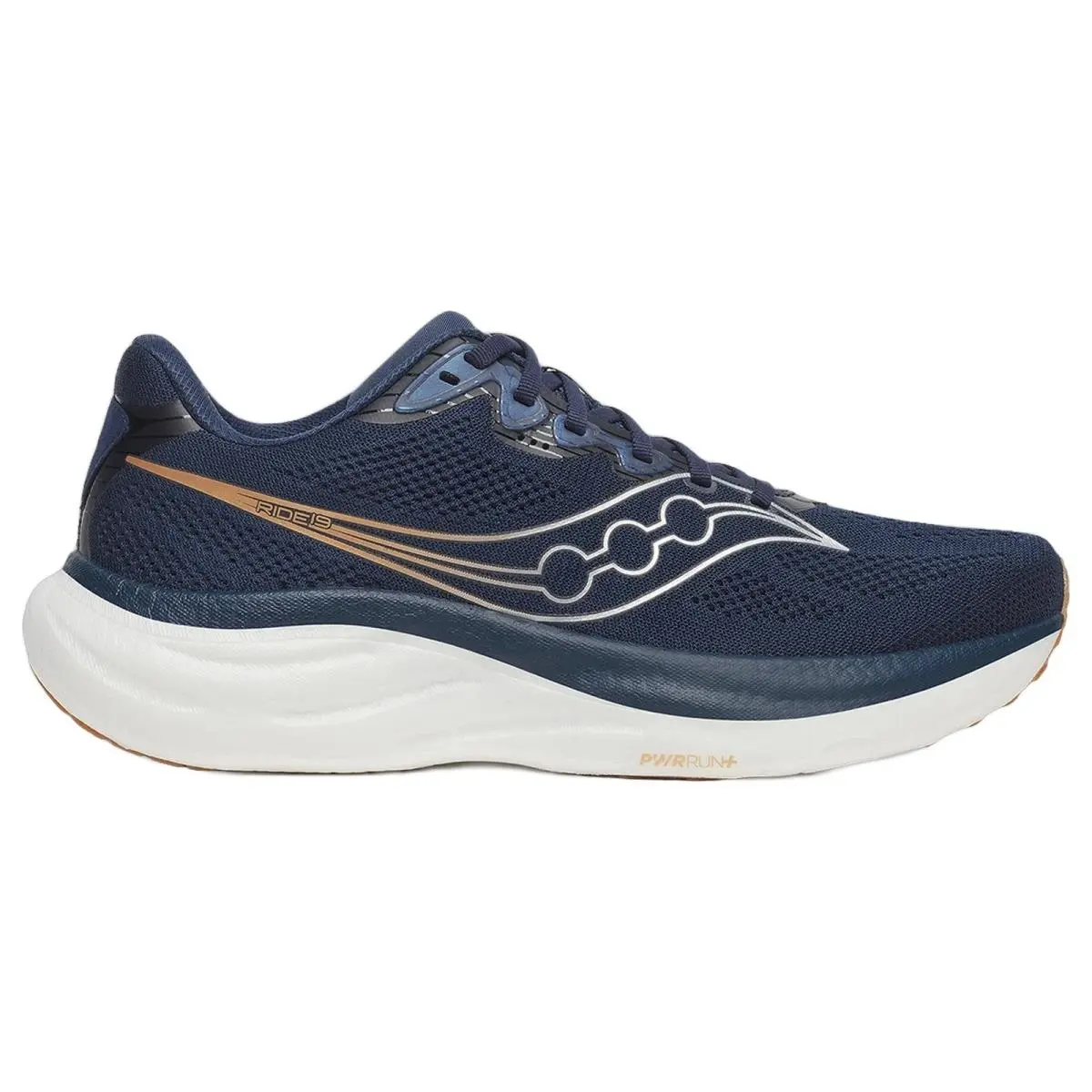 Saucony shoes - Ride 19 - Ride - S21055-105 - Navy/Gum 6