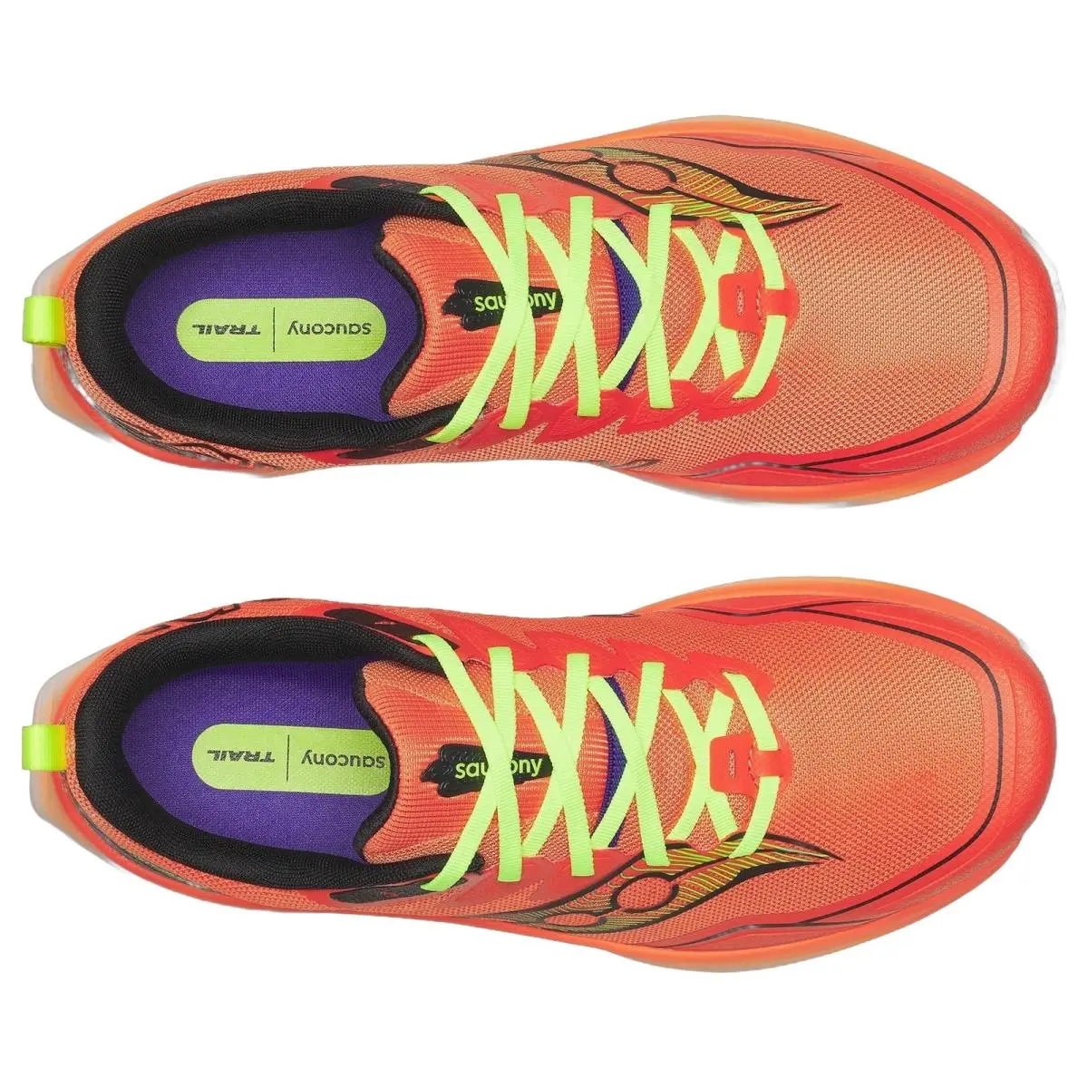 Saucony shoes - Peregrine 16 - Peregrine - S21066-130 - Fire/Black 1