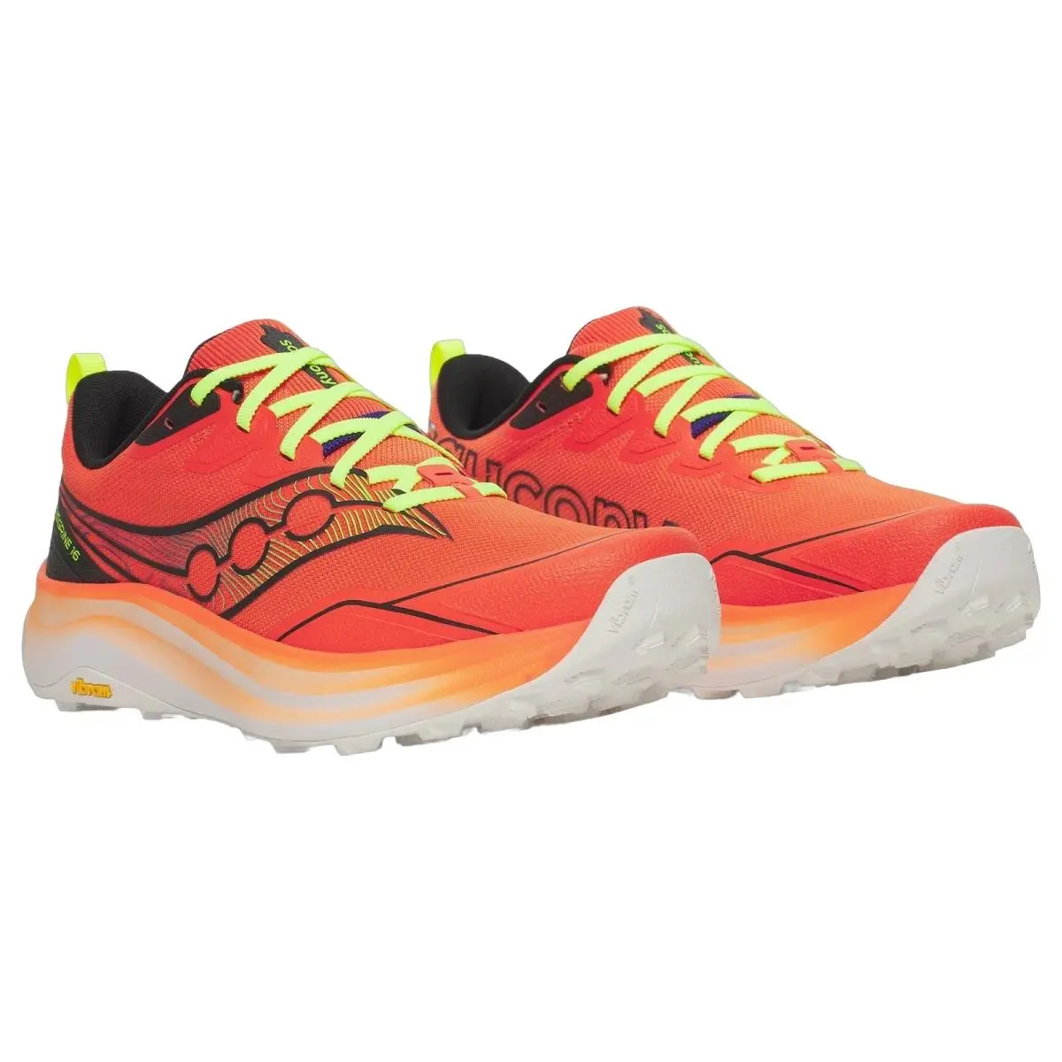Saucony shoes - Peregrine 16 - Peregrine - S21066-130 - Fire/Black 13