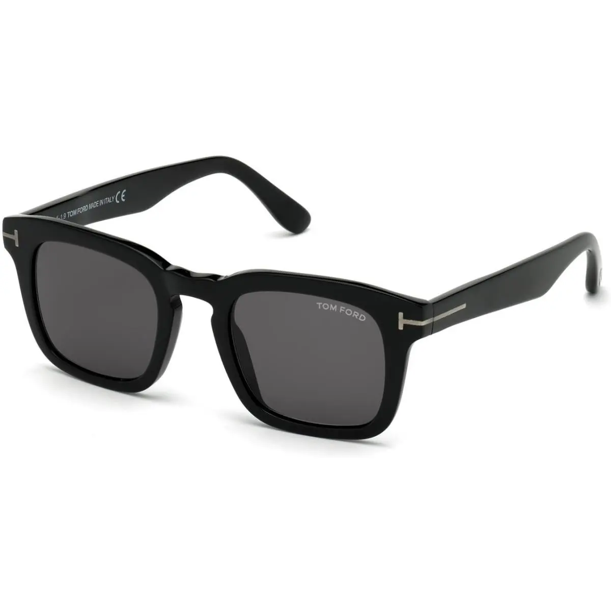 FT 0751N Sunglasses 01A Shiny Black by Tom Ford