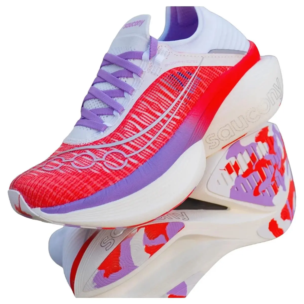 Saucony shoes - Endorphin Elite 2 - Endorphin Elite - S30994-344 - Coral/White 4