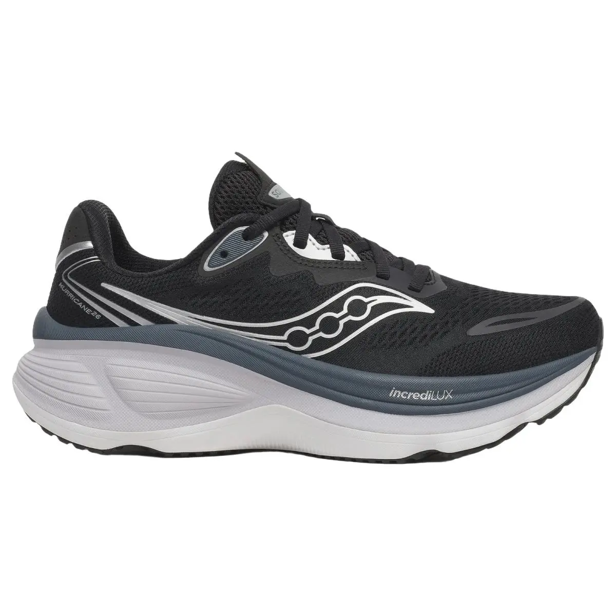 Saucony shoes - Hurricane 26 - Hurricane - S101106-1015 - Black/Silver 6