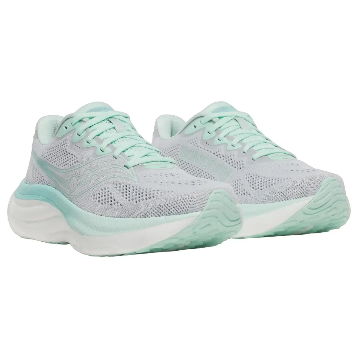 Saucony shoes - Ride 19 - Ride - S11055-120 - Cloud/Aqua 1