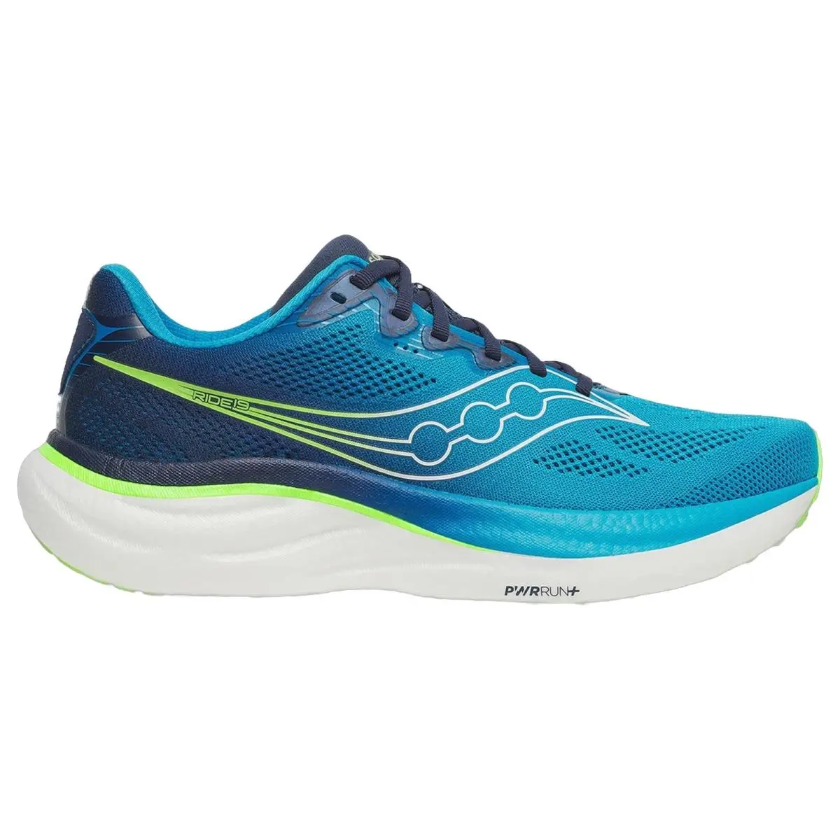 Saucony shoes - Ride 19 - Ride - S21055-150 - Cobalt/Slime 6